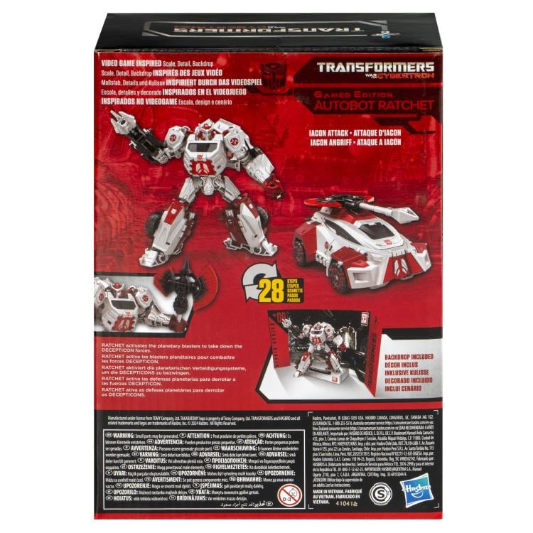TRANSFORMERS WAR FOR CYBERTRON STUDIO SERIES GAMER EDITION AUTOBOT RATCHET