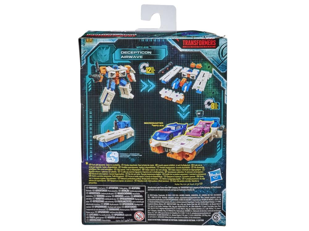 TRANSFORMERS EARTHROSE WAR FOR CYBRTRON TRILOGU DECEPTICON AIRWAVE