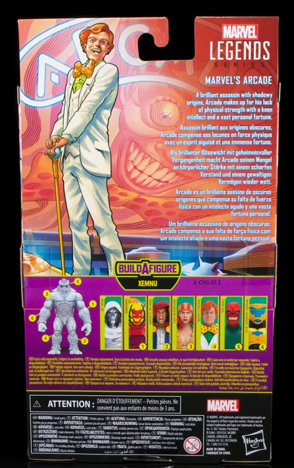 MARVEL LEGENDS SUPER VILLIAN'S ARCADE