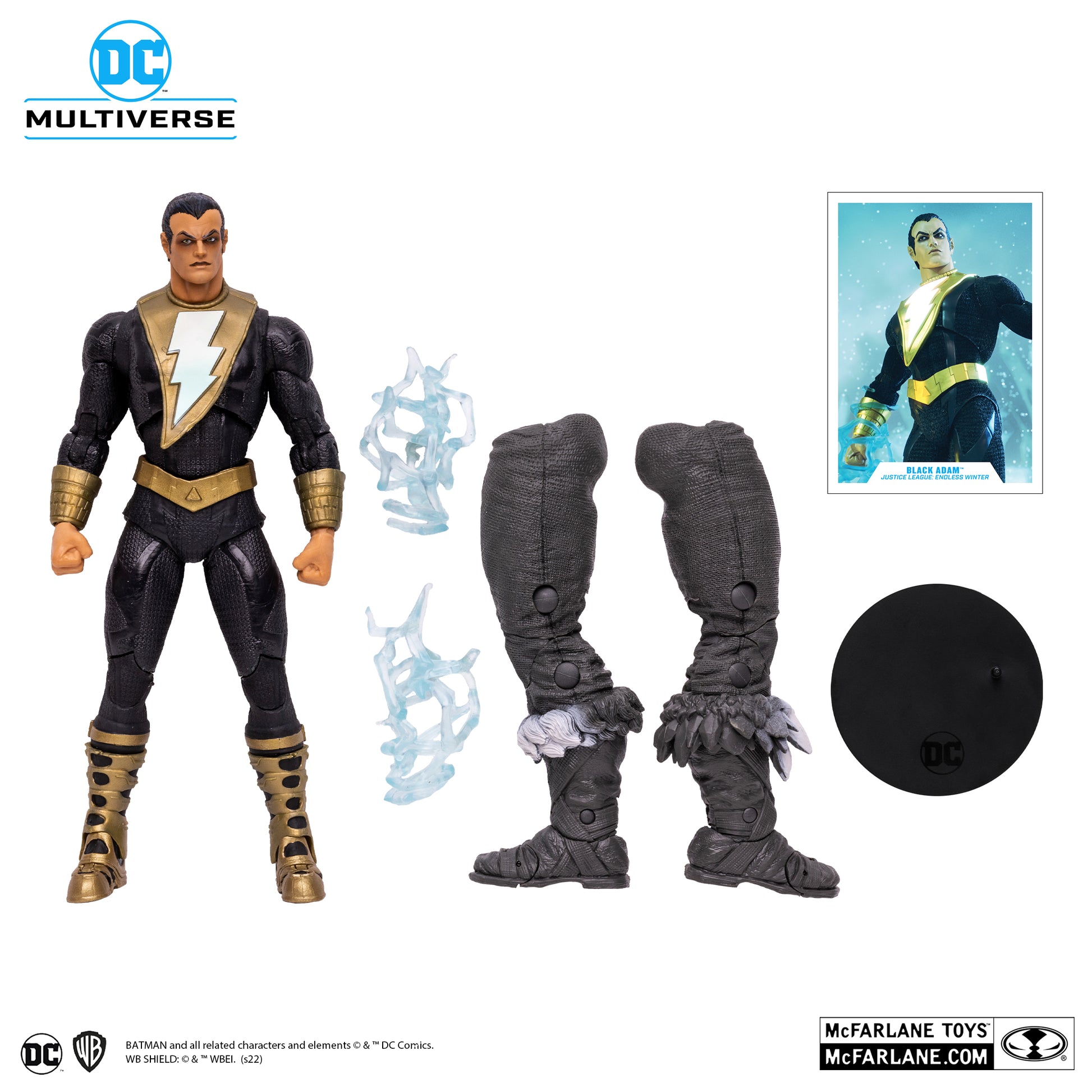 MCFARLANE DC MULTIVERSE JUSTICE LEAGUE ENDLESS WINTER: BLACK ADAM
