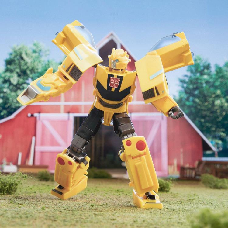 TRANSFORMER EARTHSPARK BUMBLEBEE (DR MERIDIAN MANDROID)