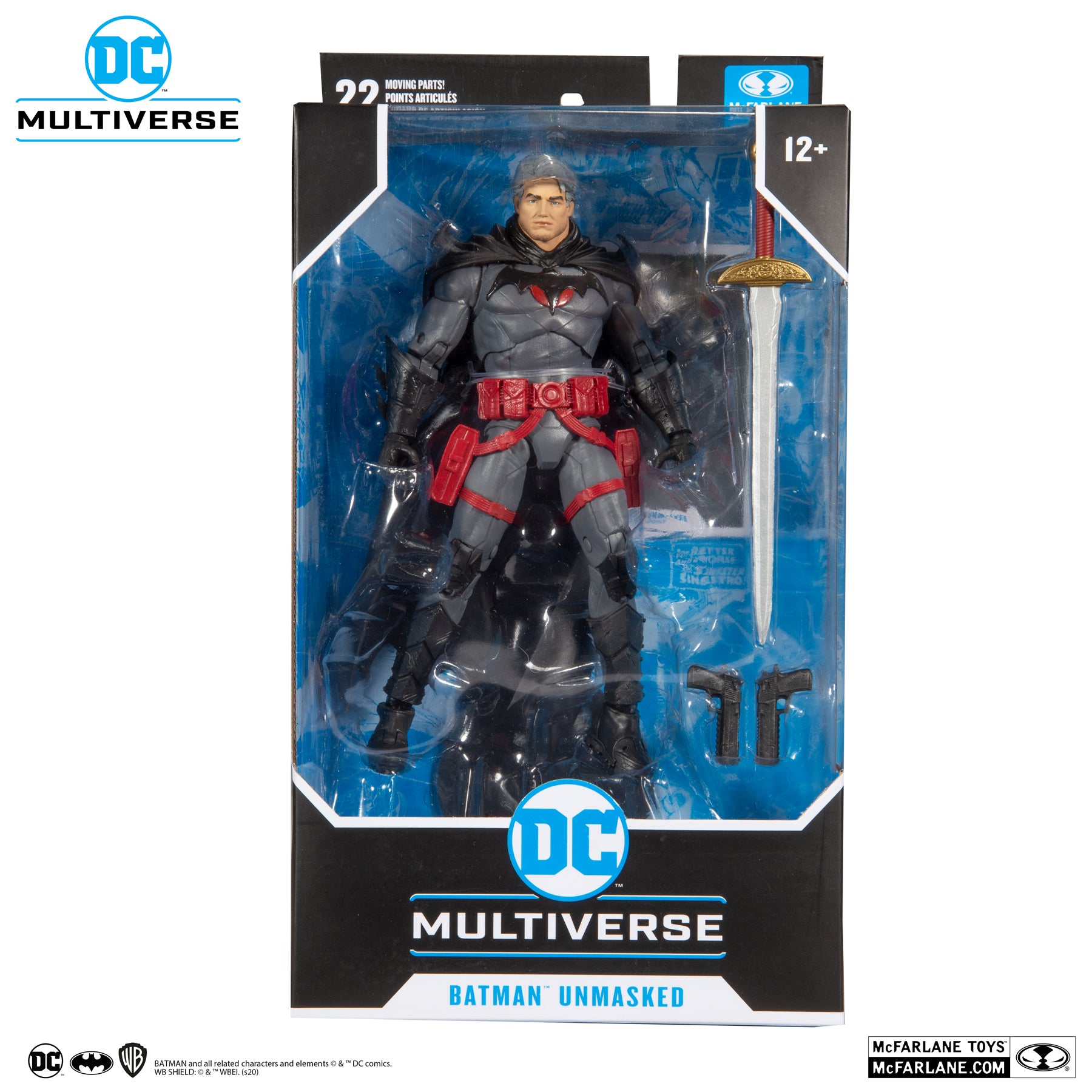 MCFARLANE TOYS DC MULTIVERSE FLASHPOINT: UNMASKED BATMAN