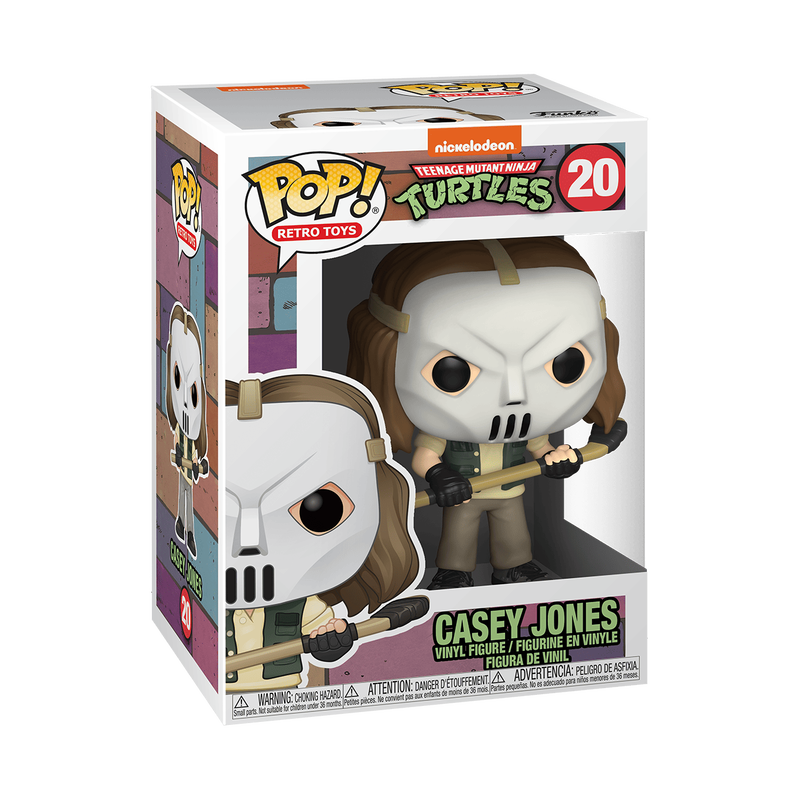 FUNKO POP! RETRO TOYS: TEENAGE MUTANT NINJA TURTLES - CASEY JONES #20
