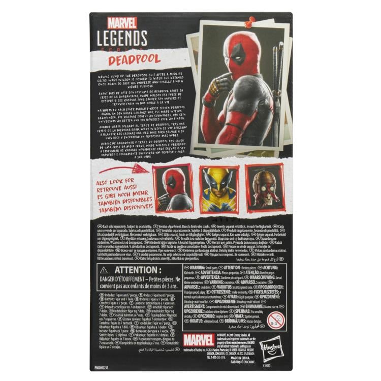 MARVEL LEGEND SERIES DEADPOOL & WOLVERINE DEADPOOL
