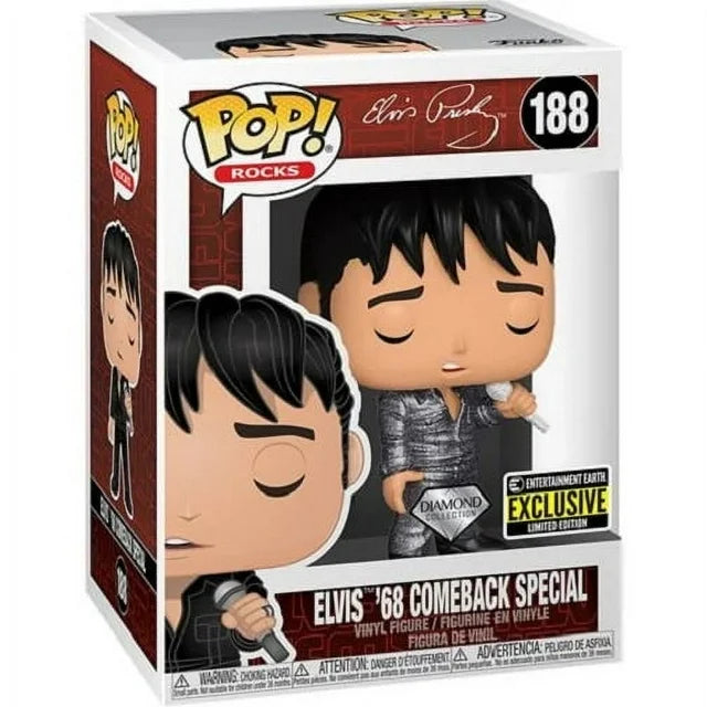 Funko Pop! Rocks: Elvis '68 Comeback Special #188
