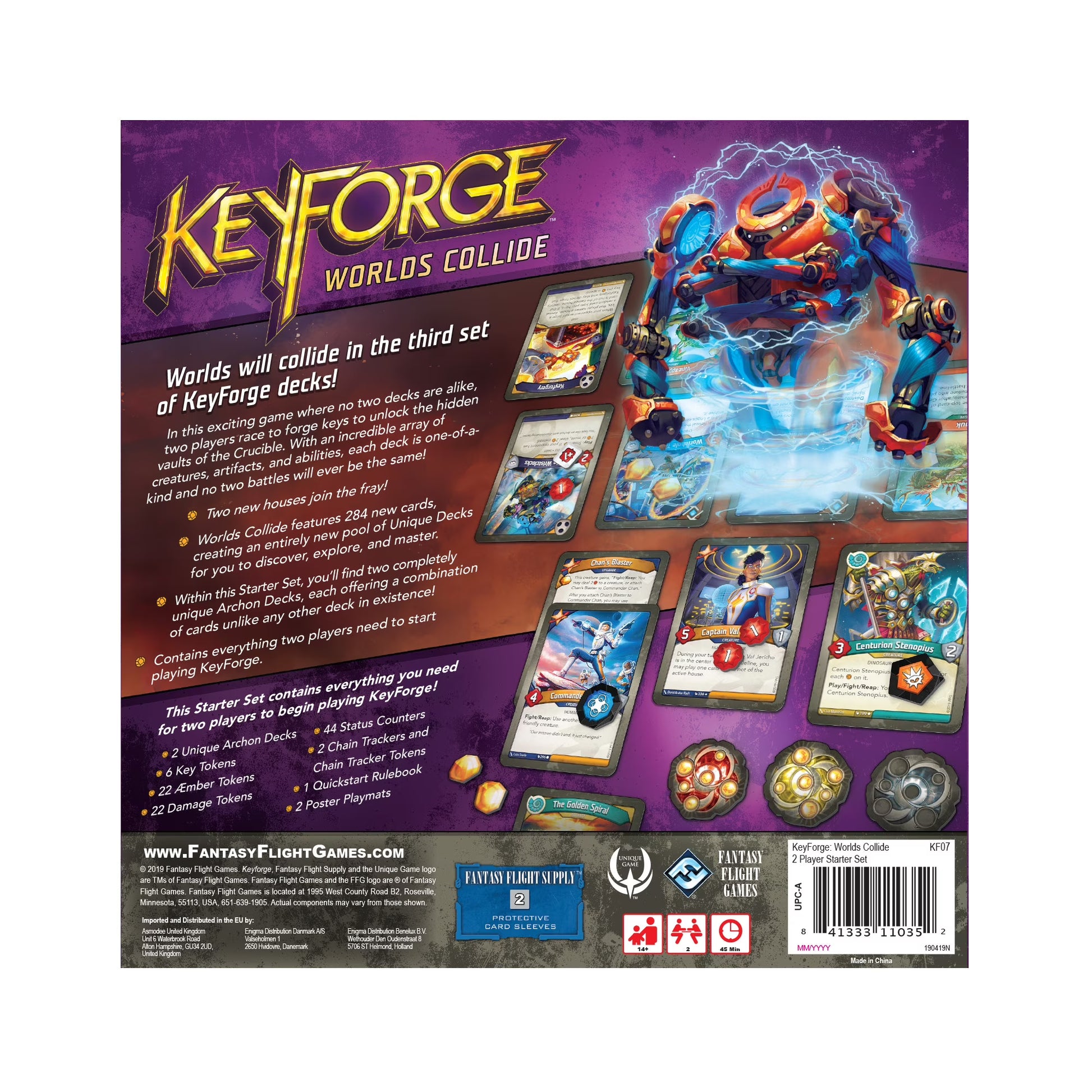 KeyForge Worlds collide: 2 Player Starter Set