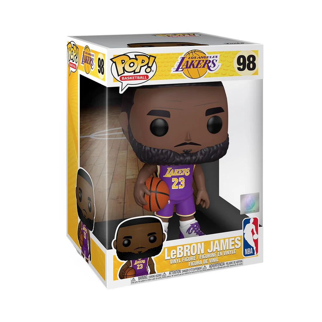 FUNKO POP! BASKETBALL LEBRON JAMES #98 (10inch)