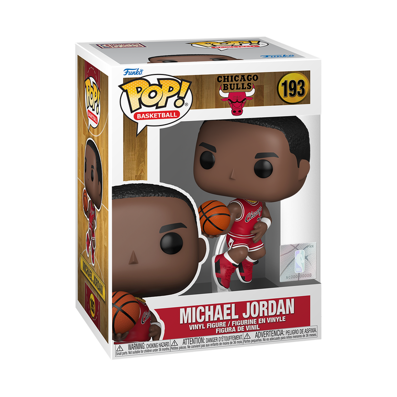 FUNKO POP! BASKETBALL MICHAEL JORDAN #193 (ROOKIE SEASON)