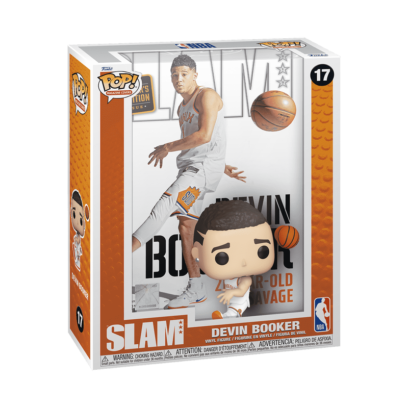FUNKO POP MAGAZINE COVERS (SLAM) DEVIN BOOKER #17