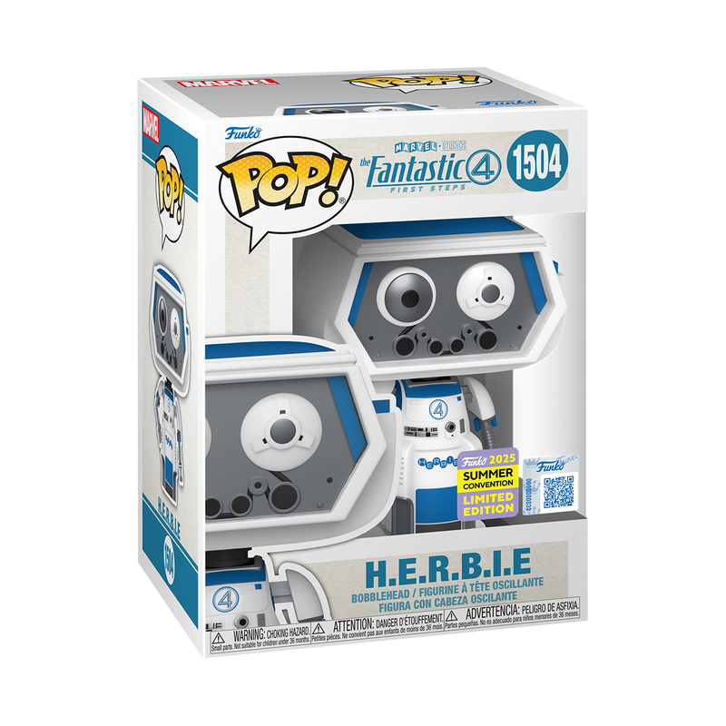 Funko Pop! The Fantastic 4 First Steps H.E.R.B.I.E #1504