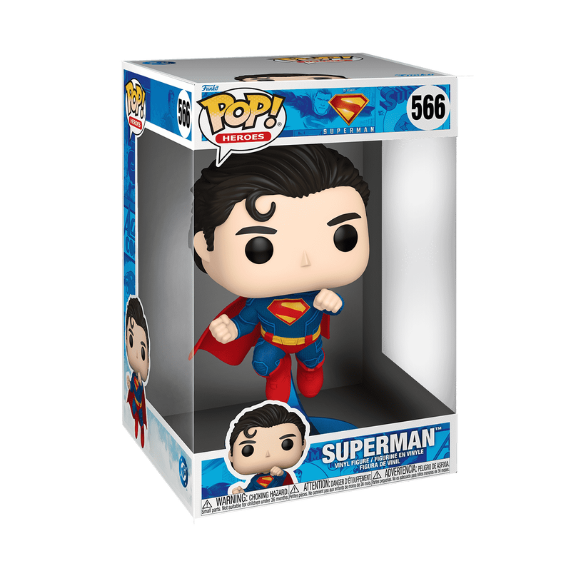FUNKO POP! HEROES SUPERMAN JUMBO #566