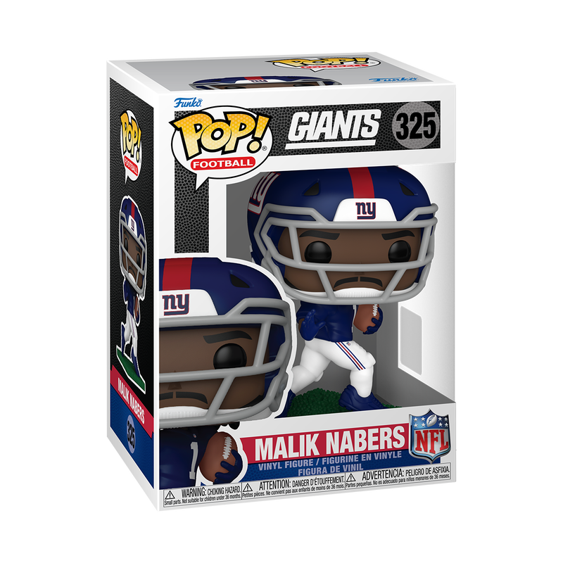 Funko Pop! Football New York Giants Malik Nabers #325