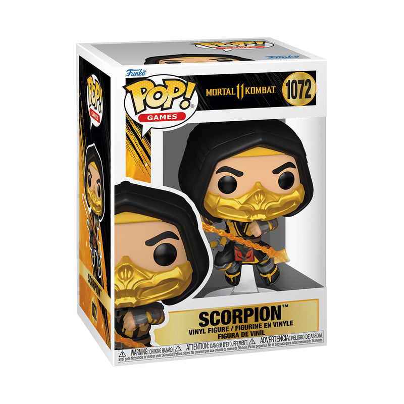 FUNKO POP! GAMES MORTAL KOMBAT 11 SCORPION #1072