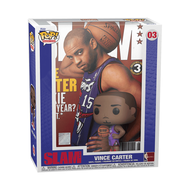 Funko Pop! Magazine Covers Slam Toronto Raptors Vince Carter #03