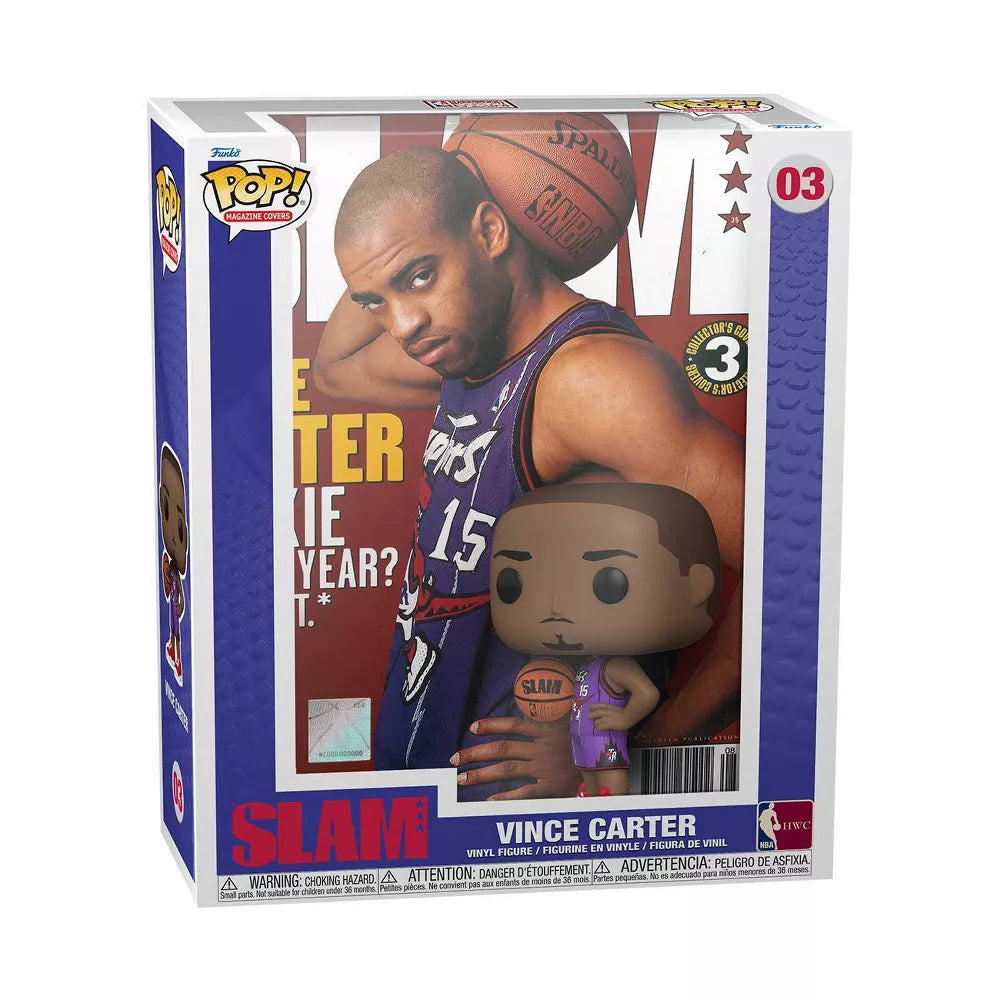 FUNKO POP! MAGAZINE COVERS SLAM TORONTO RAPTORS VINCE CARTER #03