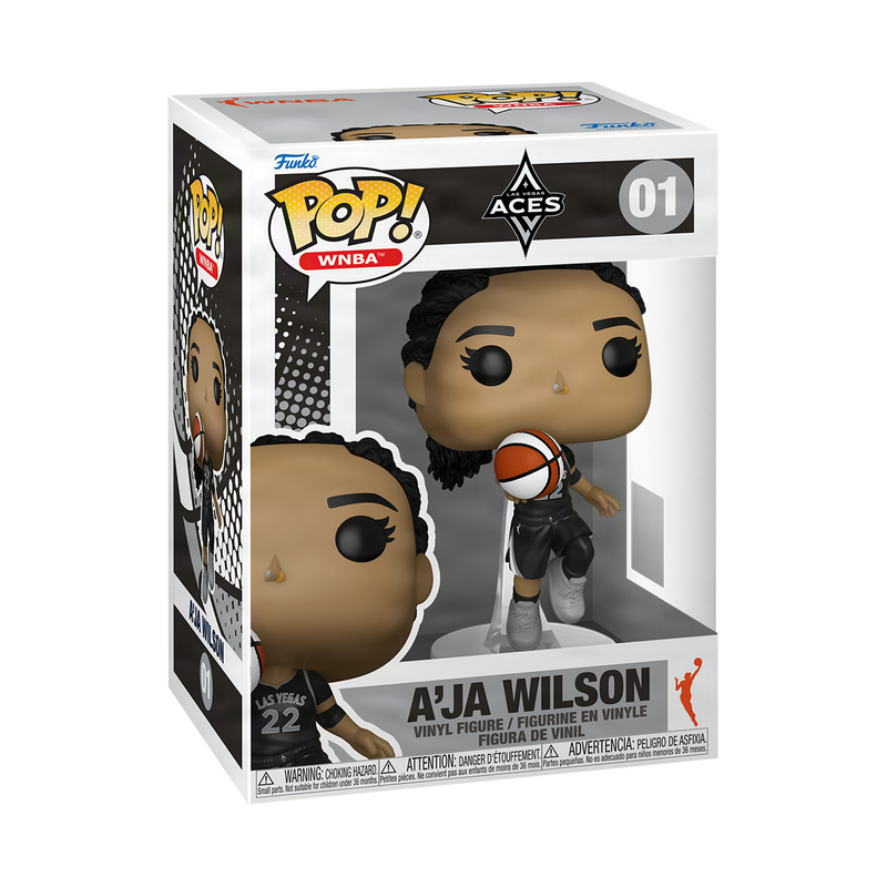 FUNKO POP! WNBA LAS VEGAS ACES: A'JA WILSON #01