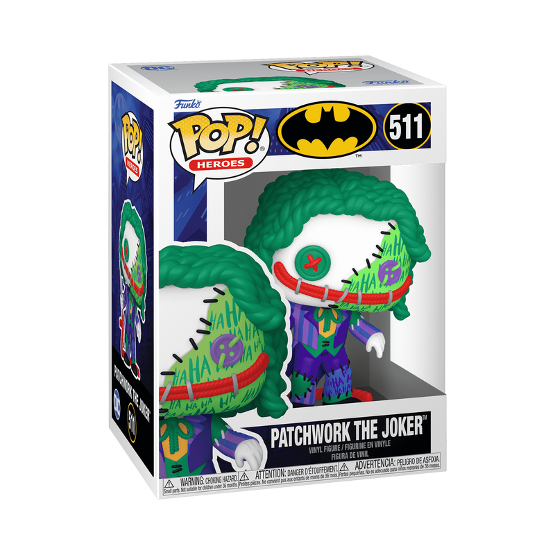 FUNKO POP! HEROES PATCHWORK THE JOKER #511