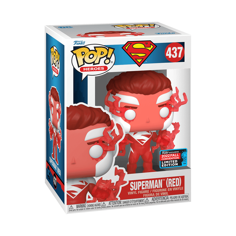 FUNKO POP! HEROES SUPERMAN (RED) #437