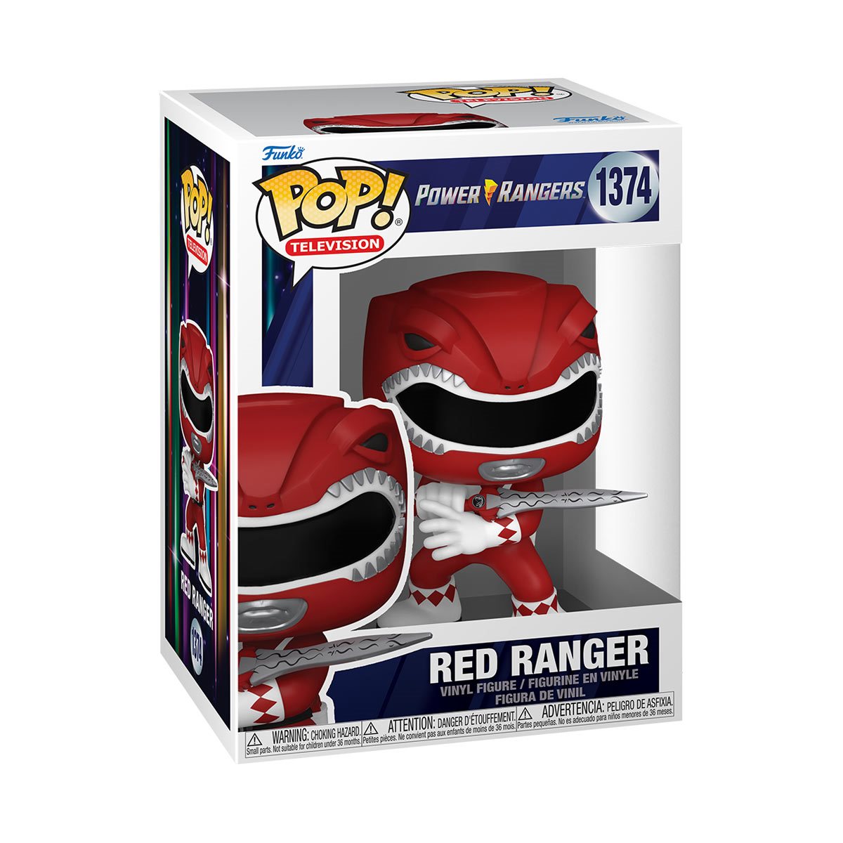 FUNKO POP! TELEVISION POWER RANGERS RED RANGER #1374