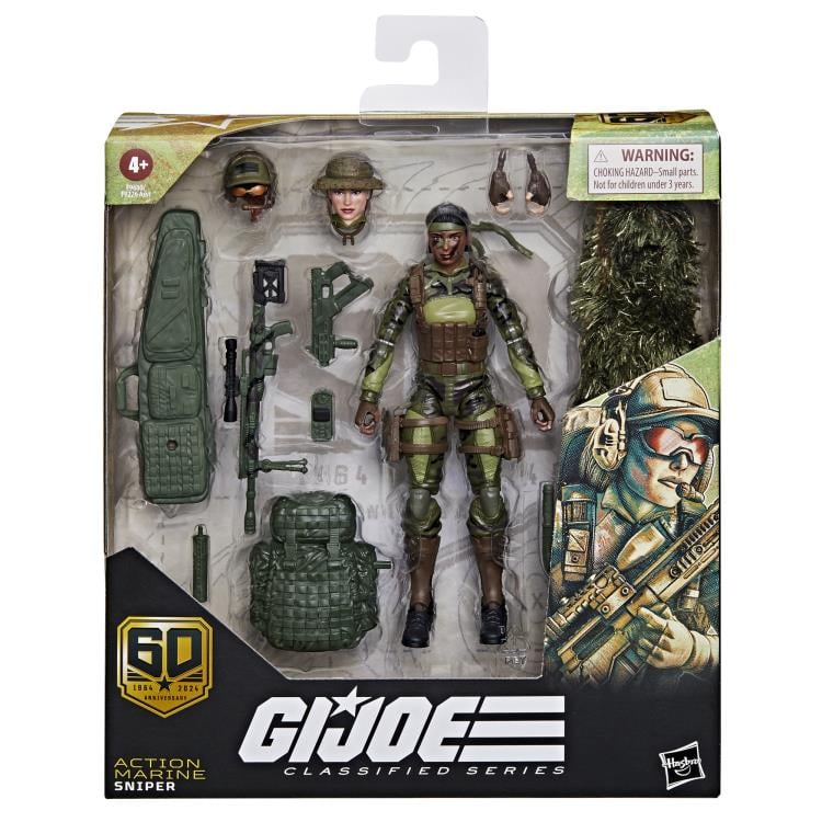 GIJOE CLASSIFIED SERIES 60 ANIIVERSARY ACTION MARINE SNIPER