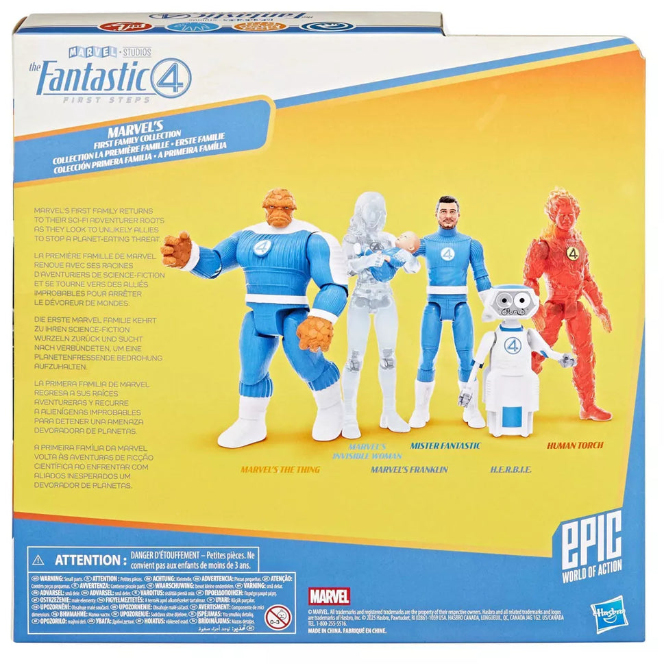 The Fantastic 4 First Steps Marvel's First Family Collection