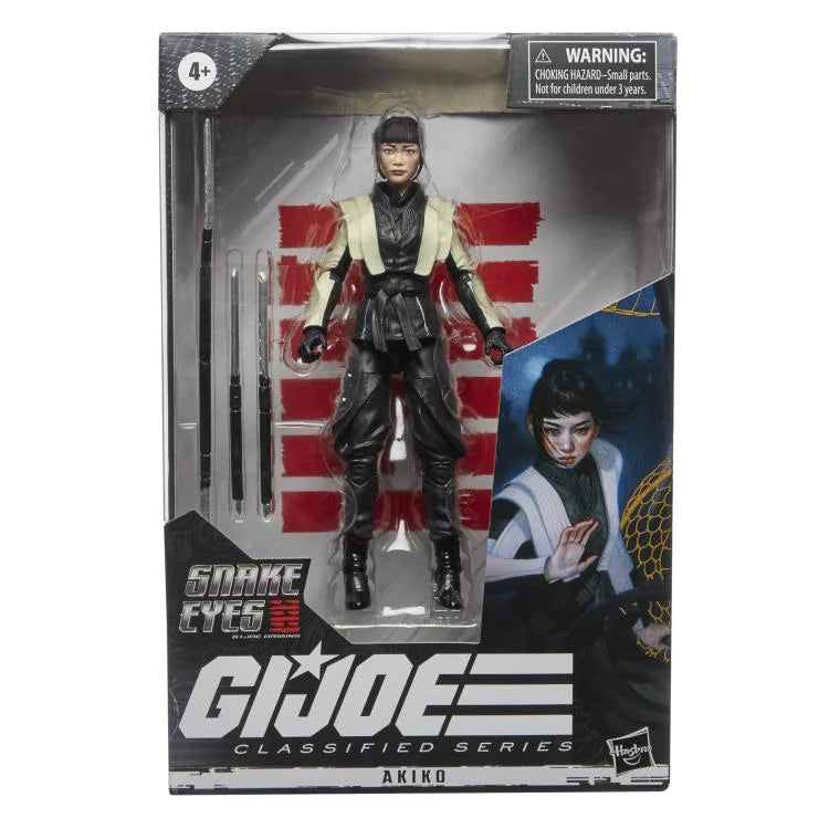 G.I.JOE SNAKE EYES CLASSIFIED SERIES  AKIKO