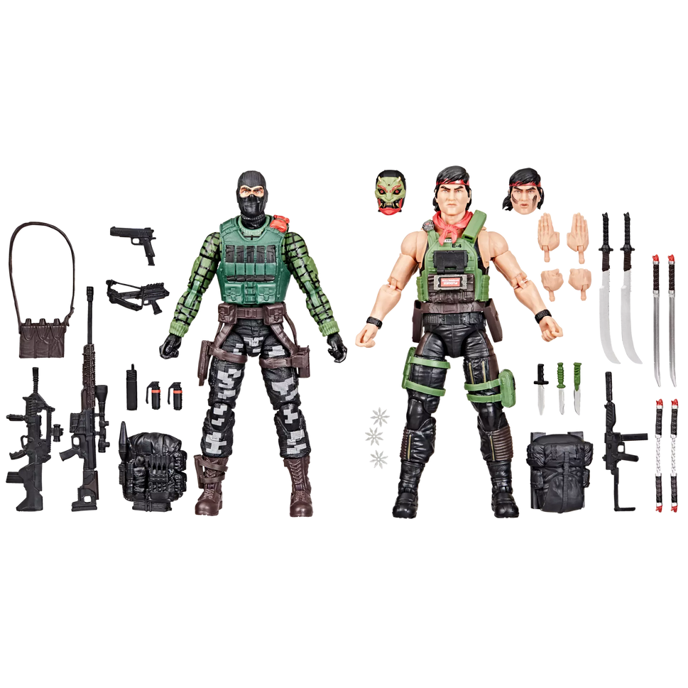 G.I. Joe Classified Series Nightforce Beach Head & Quick Kick