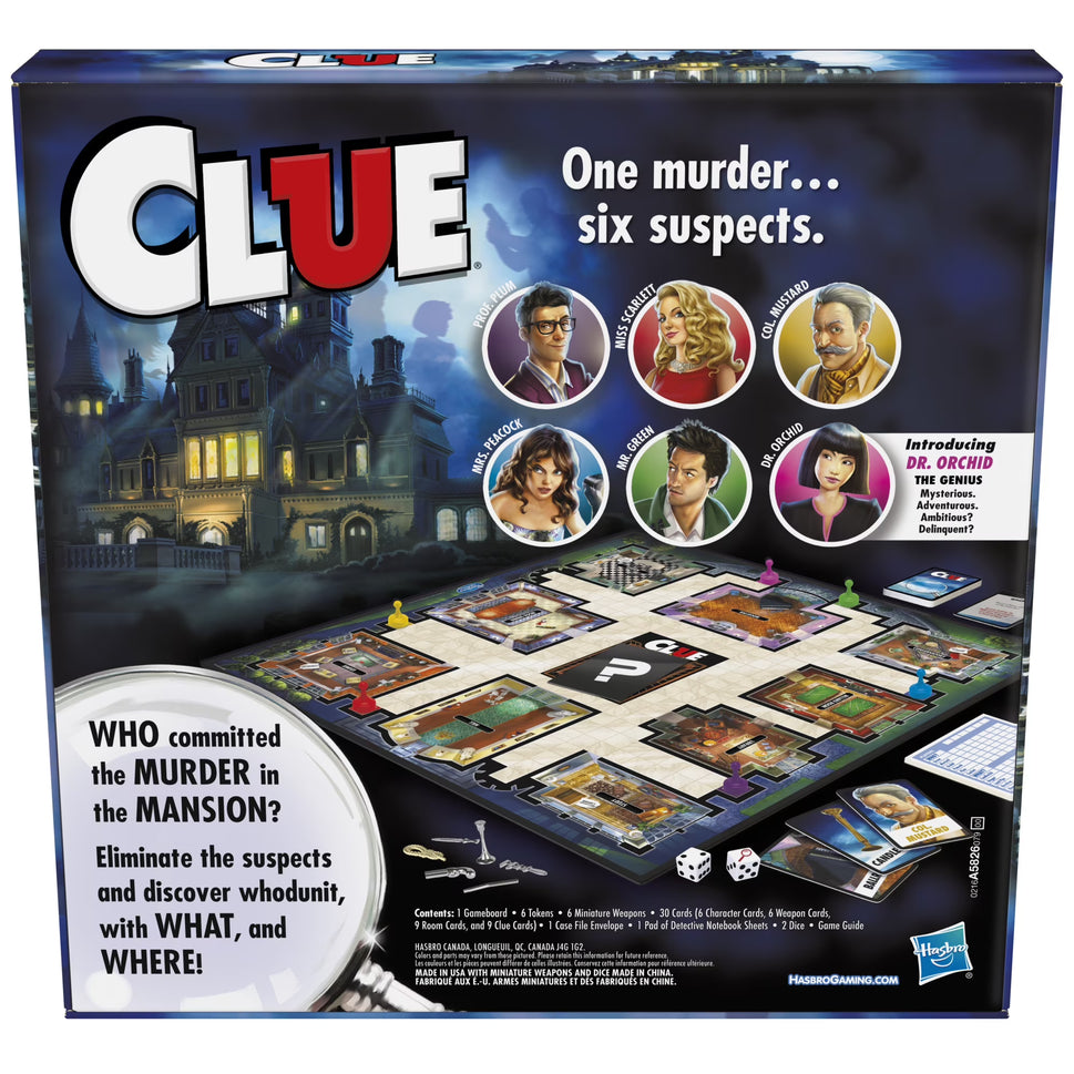 CLUE The Classic Mystery Game