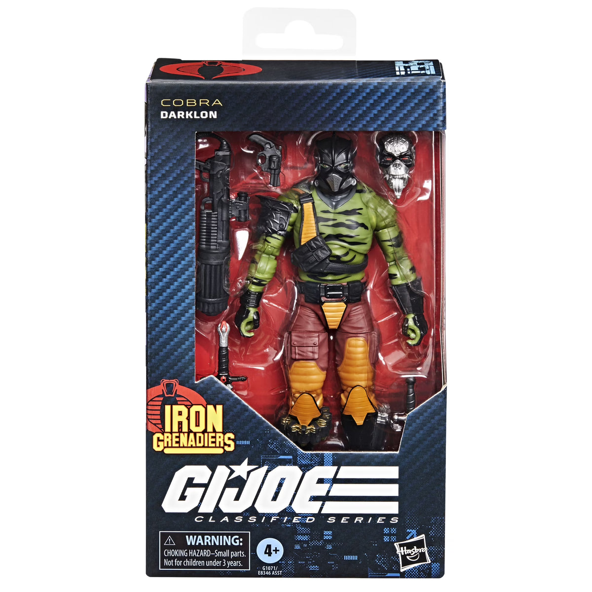 G.I.JOE Classified Series Iron Grenadiers Cobra Darklon