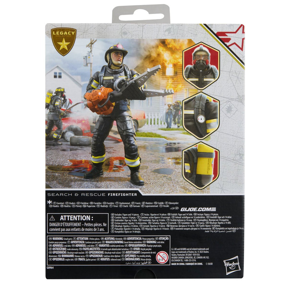 G.I. Joe Classified Series Search & Rescue Firefighter