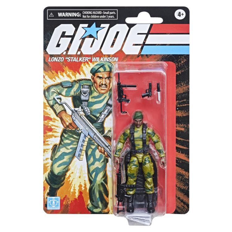 G.I.JOE RETRO COLLECTION  LONZO "STALKER" WILKINSON (3.75-inch)