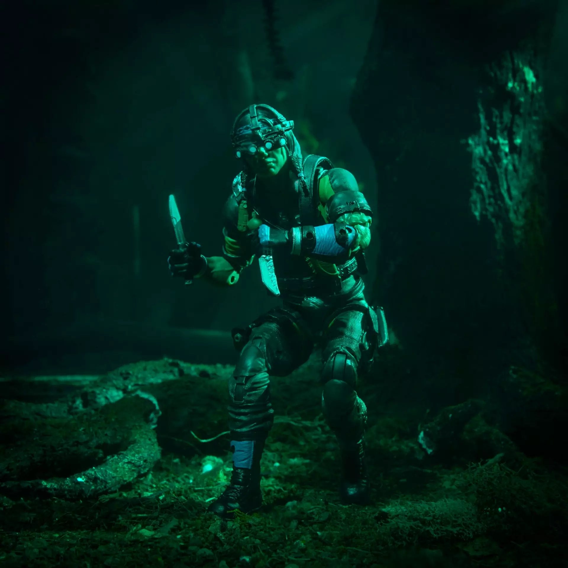G.I.Joe Classified Series Low-Light, Spirit Iron-Knife, & Niyol