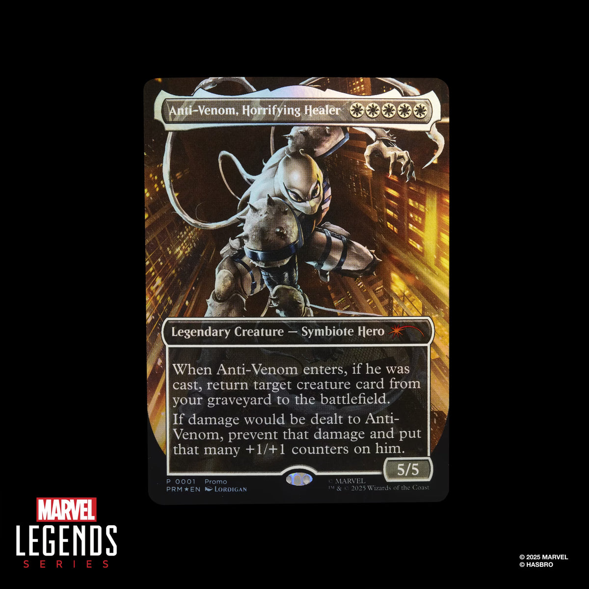 Marvel Legend Series Magic The Gathering Agent Anti-Venom