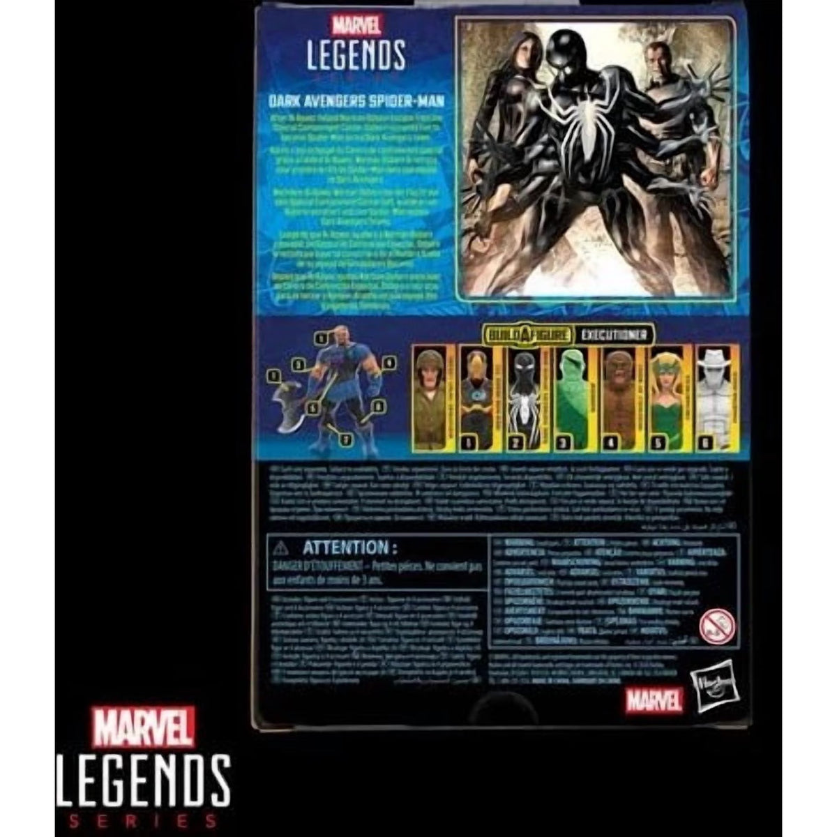 Marvel Legends Series Marvel Dark Avengers Spider-Man BAF Executioner