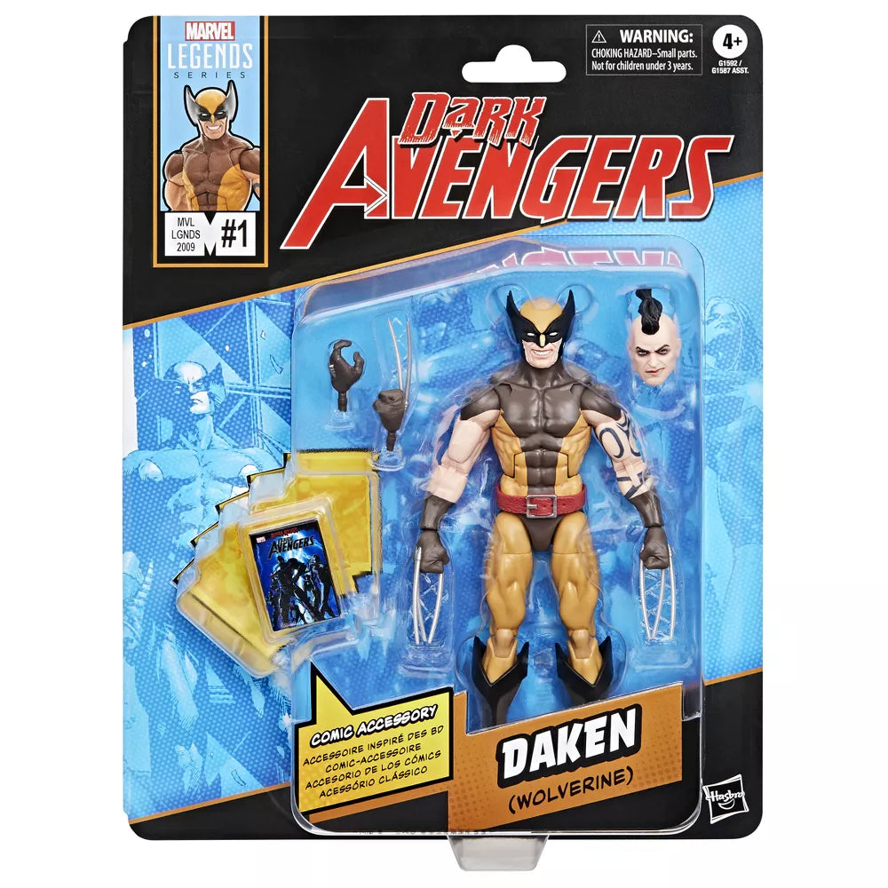 MARVEL LEGEND SERIES DARK AVENGERS DAKEN (WOLVERINE)