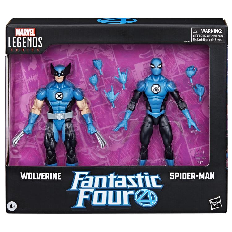MARVEL LEGENDS SERIES FANTASTIC FOUR: WOLVERINE & SPIDER-MAN