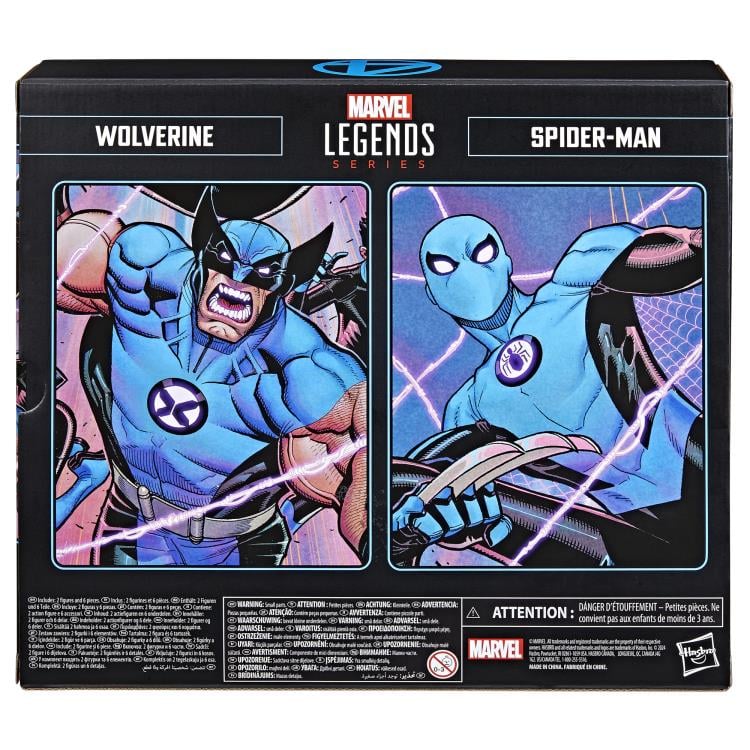 MARVEL LEGENDS SERIES FANTASTIC FOUR: WOLVERINE & SPIDER-MAN