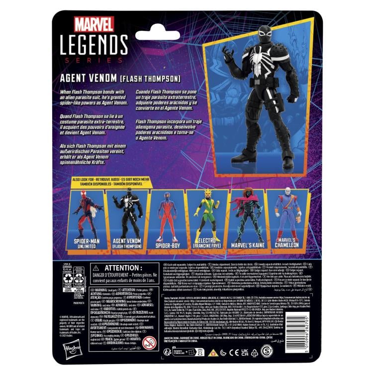 MARVEL LEGENDS SERIES SPIDERMAN AGENT VENOM (FLASH THOMPSON)