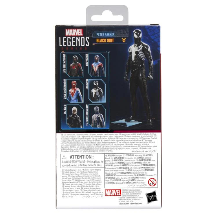 MARVEL LEGEND SERIES SPIDER-MAN 2: PETER PARKER BLACK SUIT