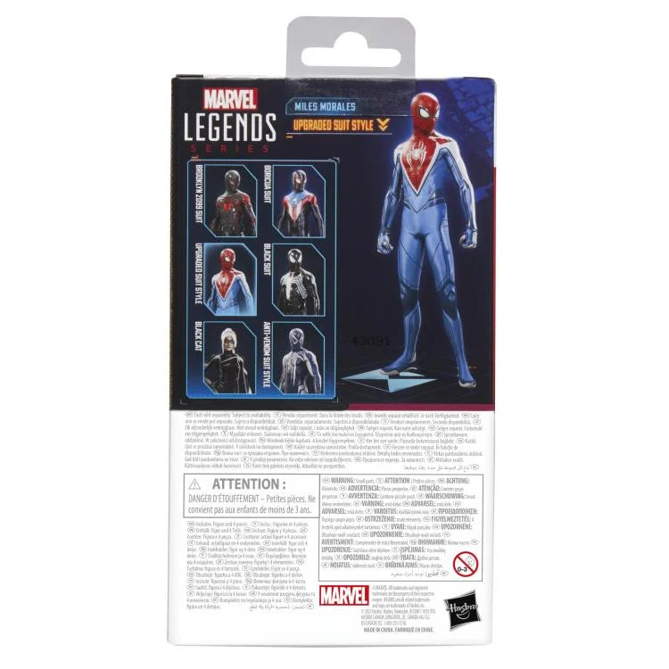 Marvel Legends Series Miles Morales (Upgraded Suit Style)