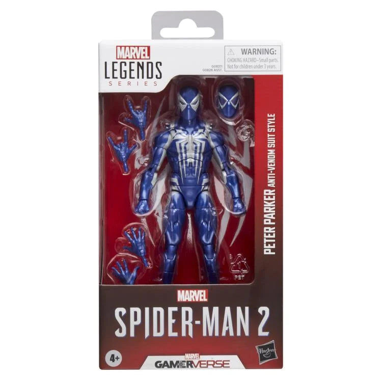 MARVEL LEGEND SERIES SPIDER-MAN 2: PETER PARKER ANTI-VENOM SUIT STYLE