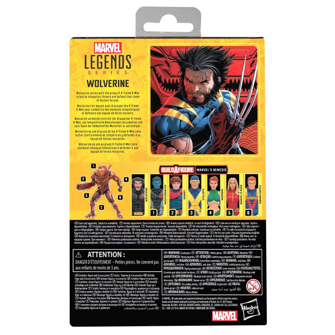 Marvel Legend Series X-MEN Wolverine BAF Nemesis