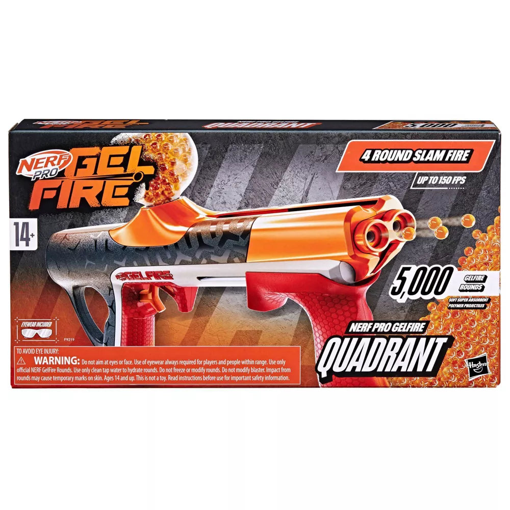 NERF PRO GEL FIRE QUADRANT