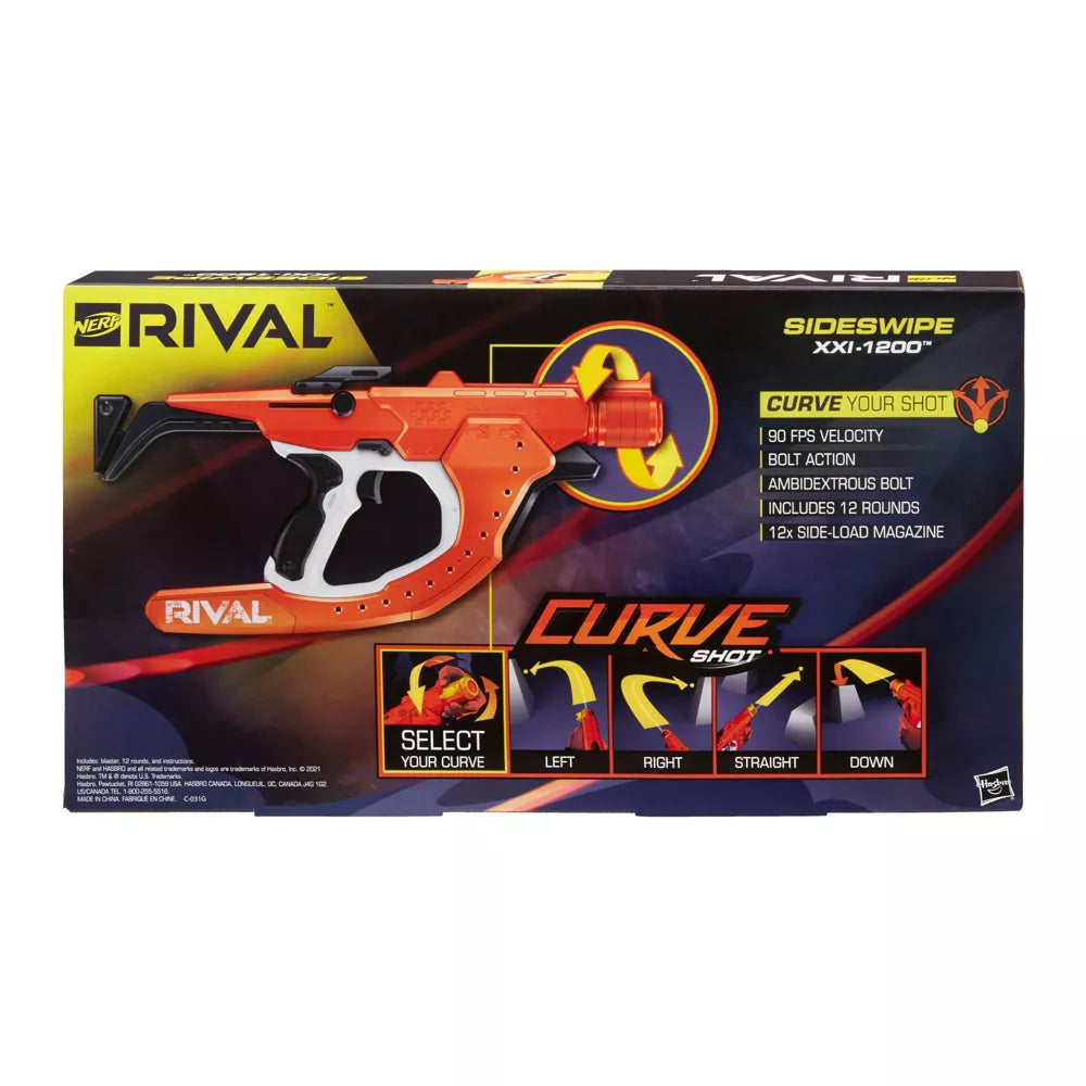 NERF RIVAL SIDESWIPES XXI - 1200