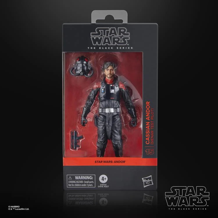 STAR WARS THE BLACK SERIES  CASSIAN ANDOR (SIENAR TEST PILOT)