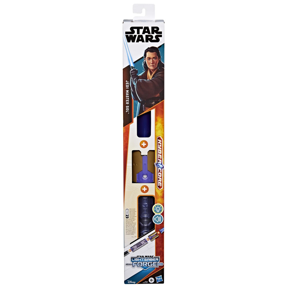 Star Wars Lightsaber Forge Kybercore Jedi Master Sol
