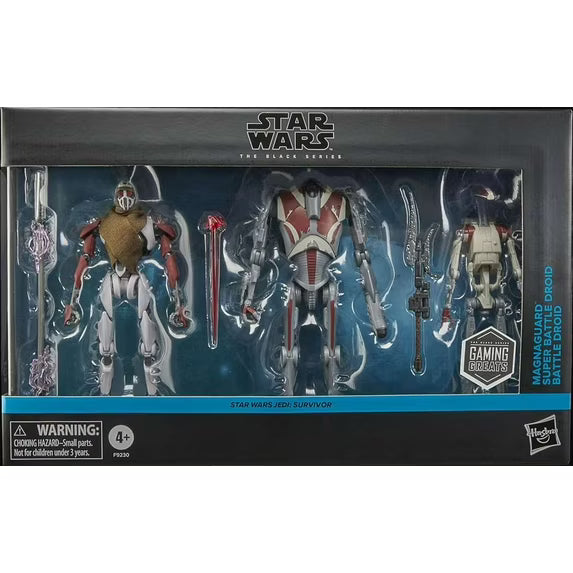 Star Wars The Black Series MagnaGuard, Super Battle Droid & Battle Droid