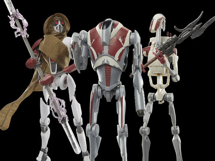 Star Wars The Black Series MagnaGuard, Super Battle Droid & Battle Droid