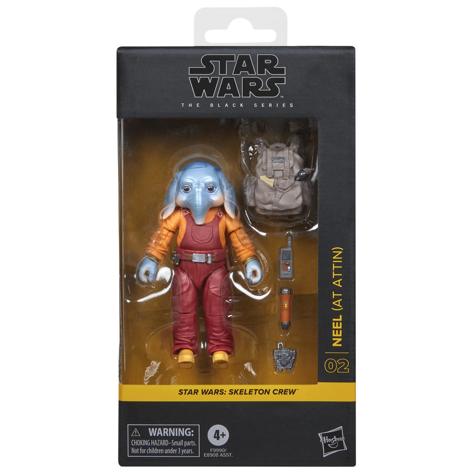 Star Wars The Black Series: Skeleton Crew Neel (At-Attin)