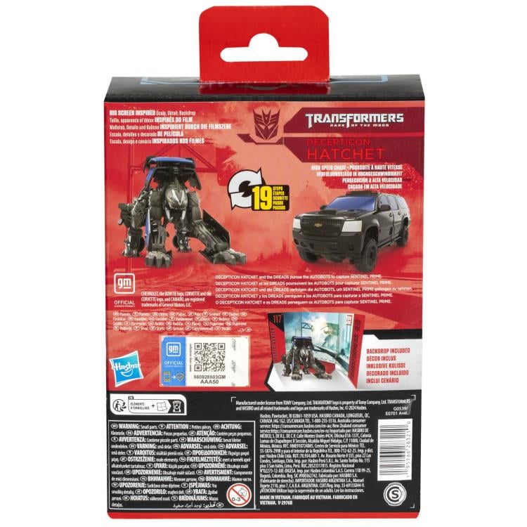 TRANSFORMERS DARK OF THE MOON STUDIO SERIES 117  DECEPTICON HATCHET